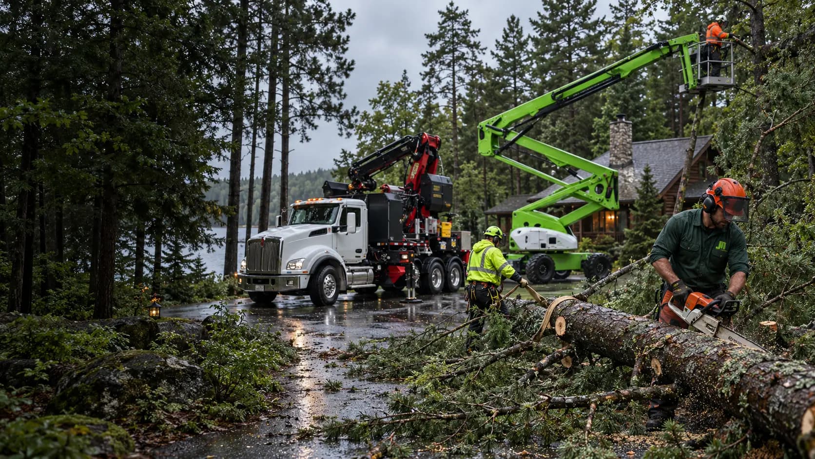 24/7 Storm Damage in the Brainerd Lakes Area