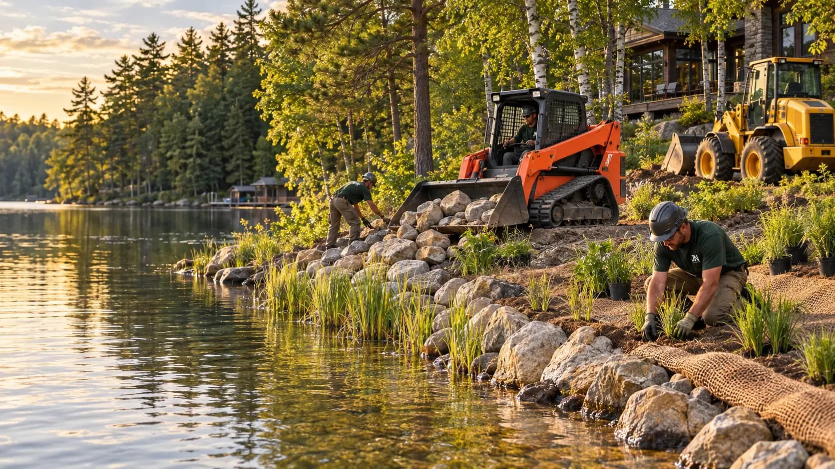 Shoreline Restoration for Crosslake and Nisswa Lake Lots: A Thoughtful Starting Point — JN Tree Service & Landscaping
